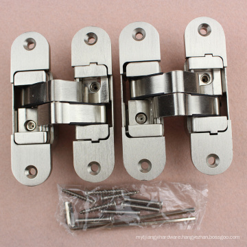 Durable anti-theft concealed door hinge with warranty 36 months